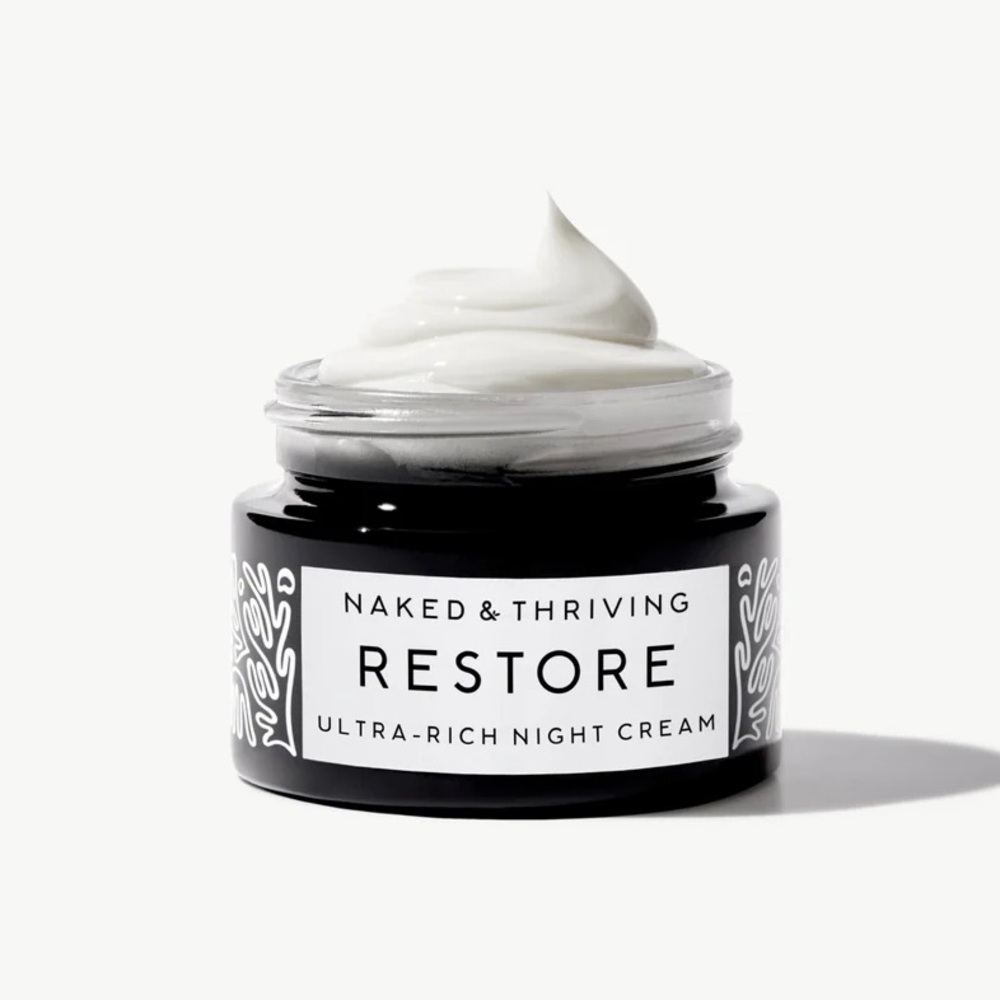 Brand New! Naked & Thriving Restore Ultra-Rich Night Cream: retinol-alternative